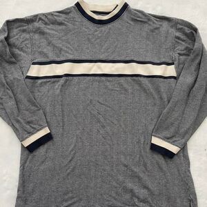 Vintage Lee Long Sleeve Top Men's Medium Retro Loungewear Casual 90s Streetwear